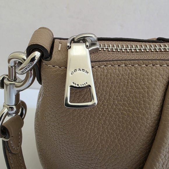 Coach Elise Pebble Leather Satchel - Picture 4 of 16